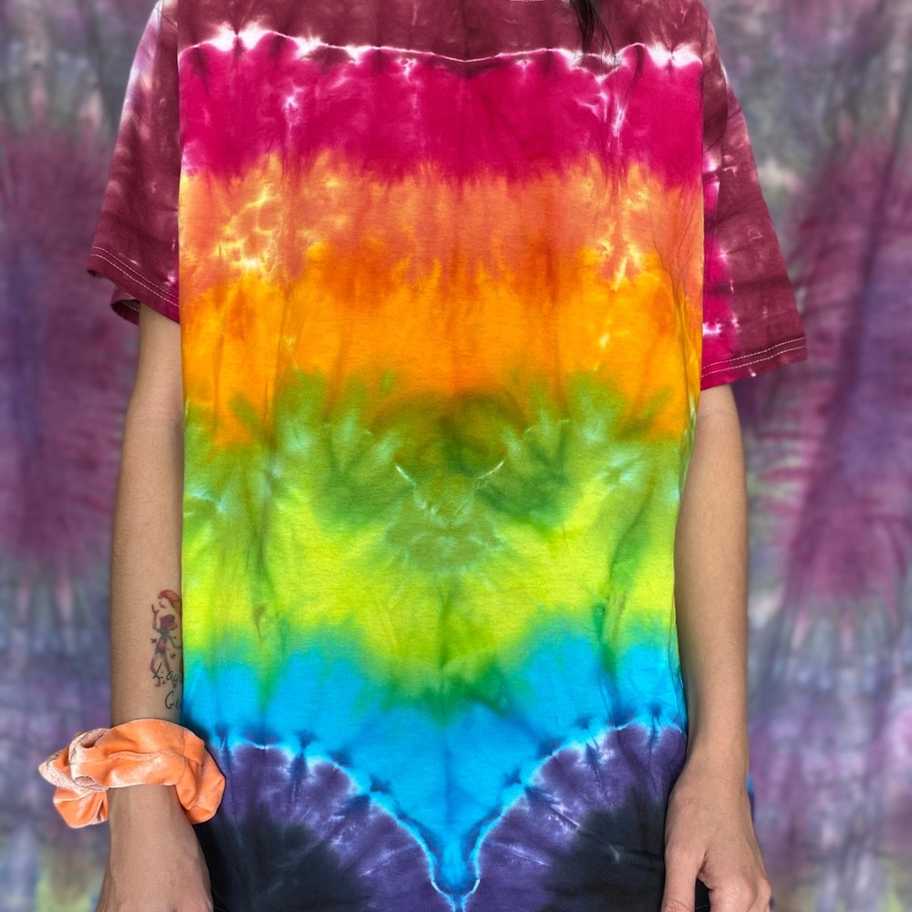 Rainbow Tie Dye Shirt